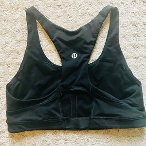 Lululemon Black Sports Bra